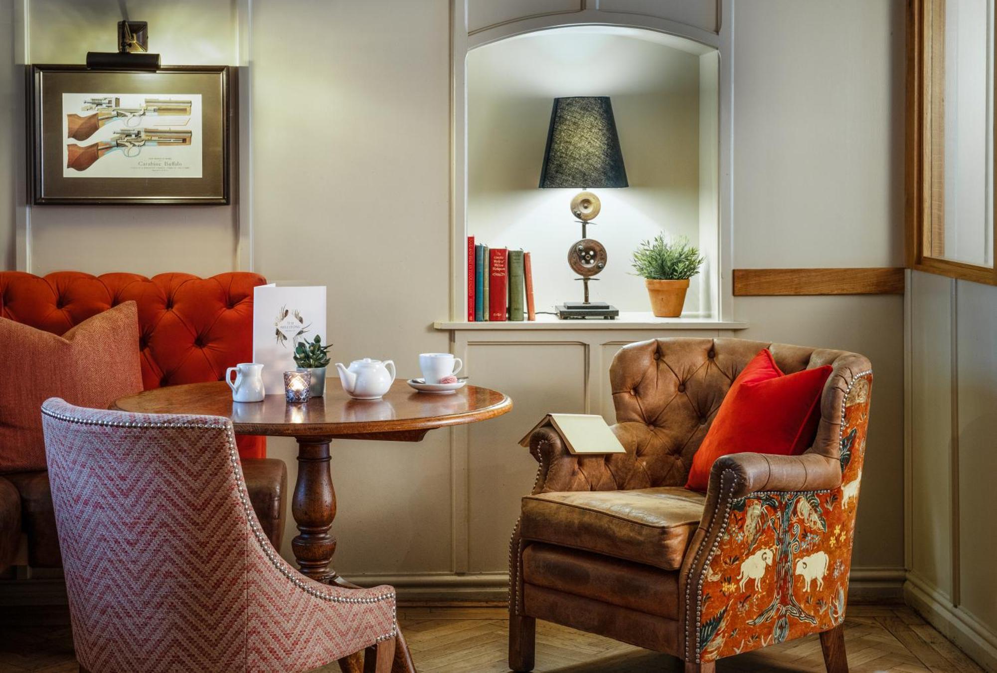 The Millstone, Mellor Hotel Blackburn  Luaran gambar The Library at The Old Bank Hotel